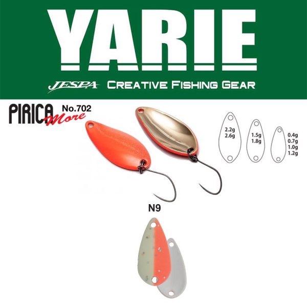 Yarie 702 Pirica More 2,2gr N9 Two By Glow Žlica Varalica