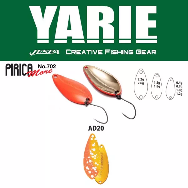 Yarie 702 Pirica More 2,6gr AD20 First Fire Žlica Varalica