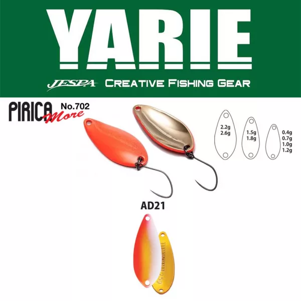 Yarie 702 Pirica More 2,6gr AD21 Uzakin žlica varalica