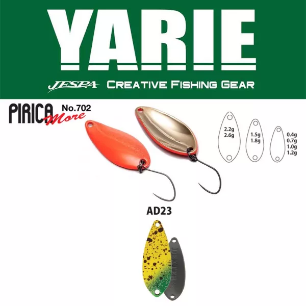 Yarie 702 Pirica More 2,6gr AD23 Monkey Banana Žlica varalica