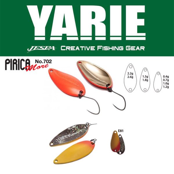 Yarie 702 Pirica More 2,6gr E81 Murasaki Uni žlica varalica