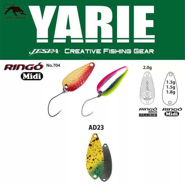 Yarie 704 Ringo Midi 1,8gr AD23 Monkey Banana Žlica varalica