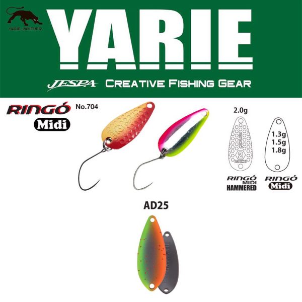Yarie 704 Ringo Midi 1,8gr AD25 Vegetable Žlica Mamac
