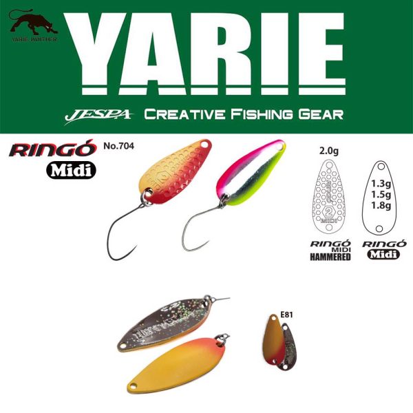 Yarie 704 Ringo Midi 1,8gr E81 Murasaki Uni Žlica Varalica
