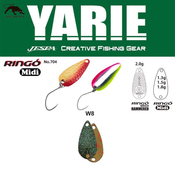 Yarie 704 Ringo Midi 1,8gr W8 Wadatami Žlica varalica