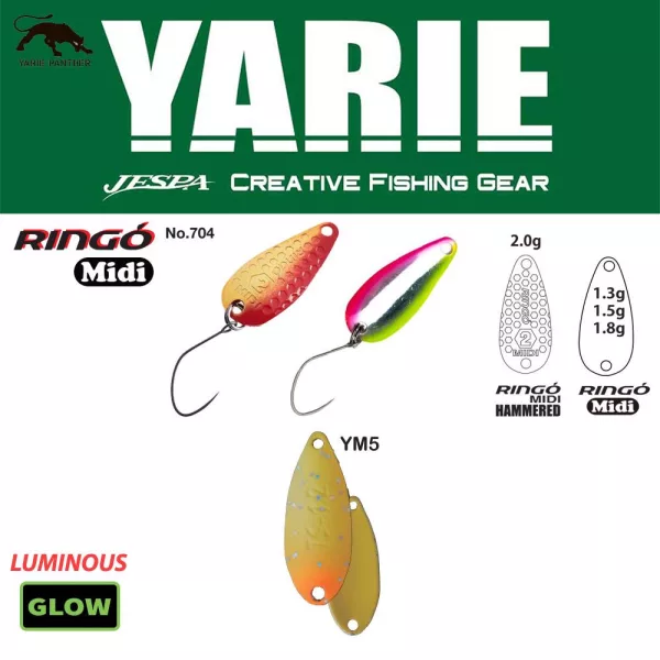 Yarie 704 Ringo Midi 1,8gr YM5 Fruit Mandarin žlica varalica