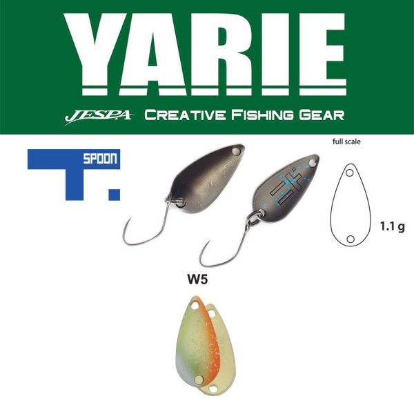 Yarie 706 T-Spoon 1,1gr W5 Melon Short Žlica Varalica