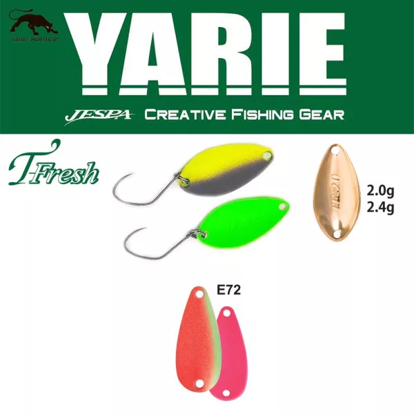 Yarie 708T T-Fresh 2,0gr E72 Kids Plum Žličasta varalica