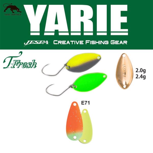 Yarie 708T T-Fresh 2,4gr E71 AG Carrot Žlica Varalica