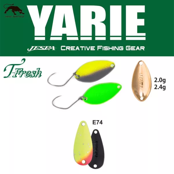 Yarie 708T T-Fresh 2,4gr E74 Lemon Squash Žlica Varalica
