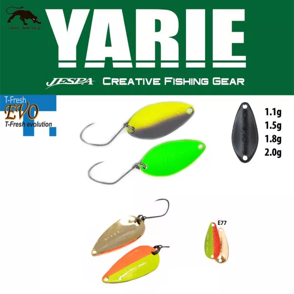 Yarie 708T T-Fresh 2,4gr E77 Half Mac Žlica Varalica