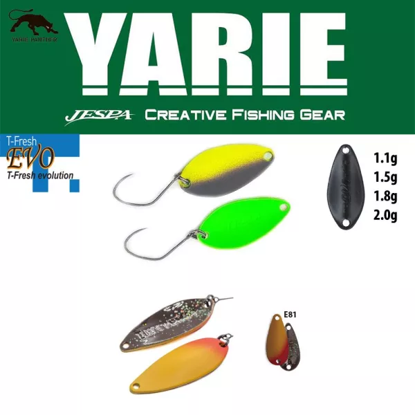 Yarie 708T T-Fresh 2,4gr E81 Murasaki Uni Žlica Varalica