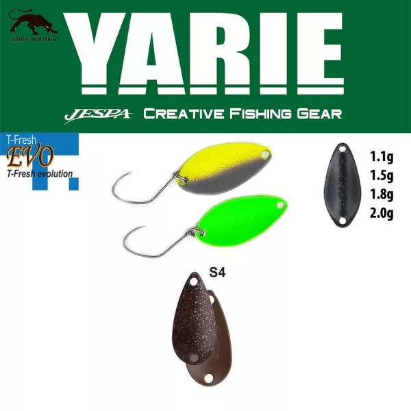Yarie 710T T-Fresh Evo 1,1gr S4 Marron Squash žlica varalica