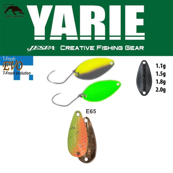 Yarie 710T T-Fresh Evo 1,5gr E65 Second Lemon Žlica Mamac za vrtenje