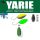 Yarie 710T T-Fresh Evo 1,5gr Y81 Cucumber Žlica Vobler