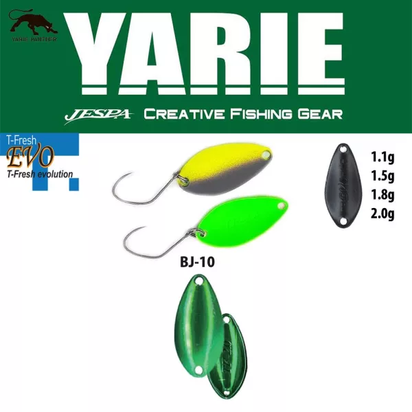 Yarie 710T T-Fresh Evo 1,8gr BJ-10 Uesama Žlica Varalica