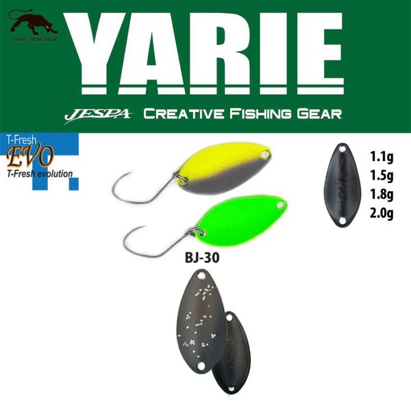 Yarie 710T T-Fresh Evo 1,8gr BJ-30 Toichigi Brown Žlica-varalica