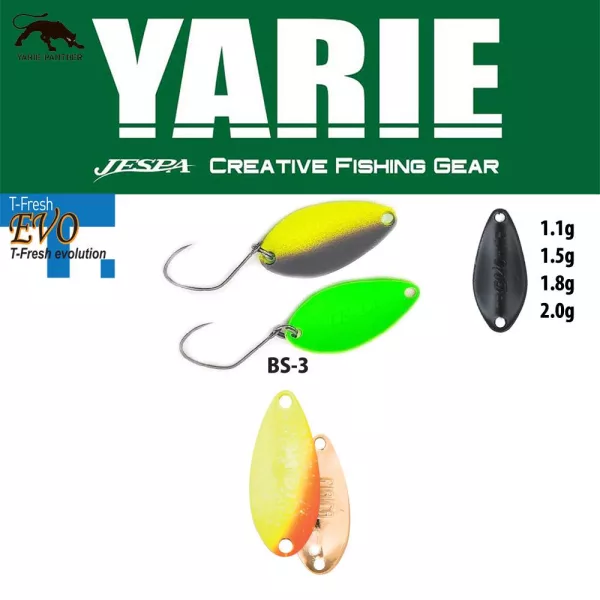 Yarie 710T T-Fresh Evo 1,8gr BS-3 First Lemon Žlica varalica