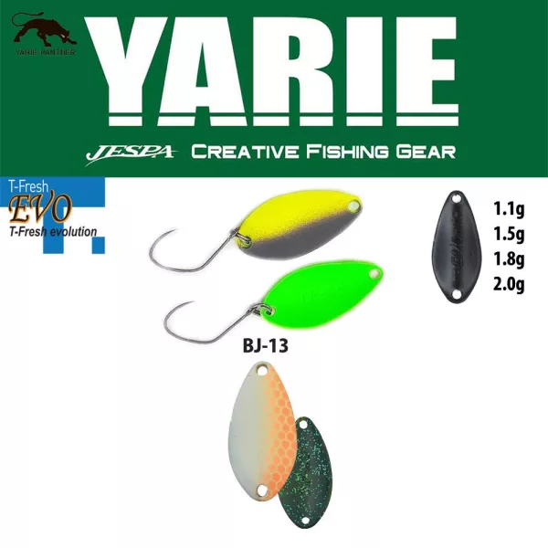 Yarie 710T T-Fresh Evo 2,0gr BJ-13 Shigeo žlica varalica