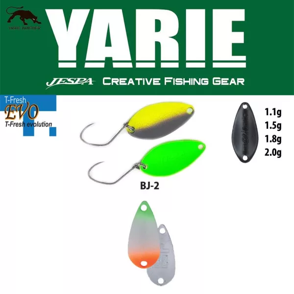 Yarie 710T T-Fresh Evo 2,0gr BJ-2 Carter žlica varalica