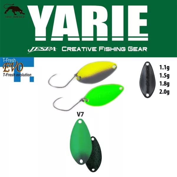Yarie 710T T-Fresh Evo 2,0gr V7 Maslinova menta Žlica Varalica