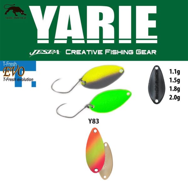 Yarie 710T T-Fresh Evo 2,0gr Y83 Fighter 1 žlica varalica