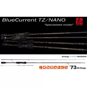   Yamaga Blanks Blue Current 73ALl Range TZ-Nano Professor 2,22m 0,5-12gr Dvodijelni štap za spinning