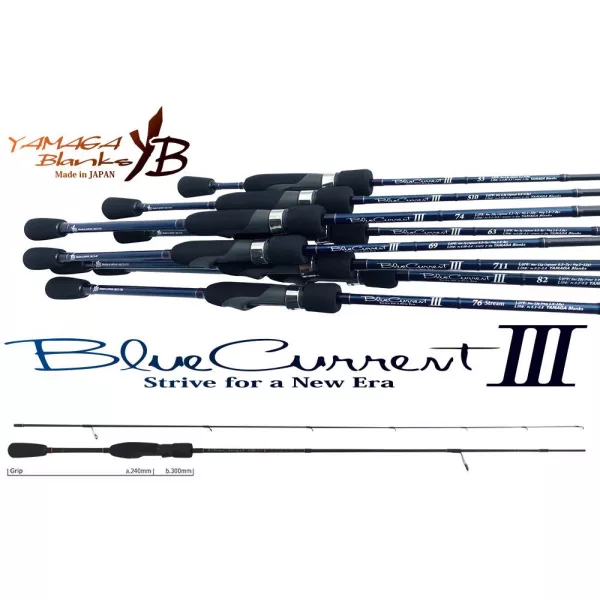 Yamaga Blanks Blue Current 60JR 1,83 7gr 2-dijelni štap za varaličarenje