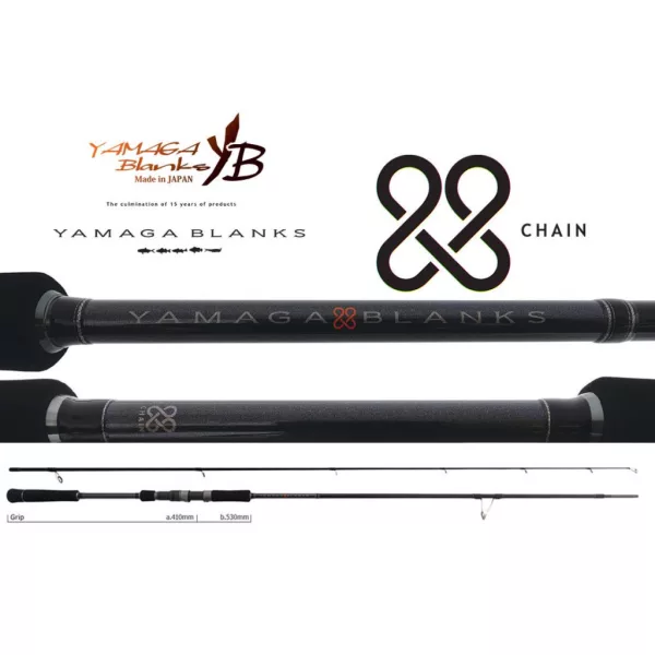 Yamaga Blanks 88 Chain 2,65m 8-40gr 2-dijelni Spinning Štap