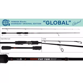   Yamaga Blanks FWP-78M Global 2,36m 7-28gr 2-dijelni štap za spinning
