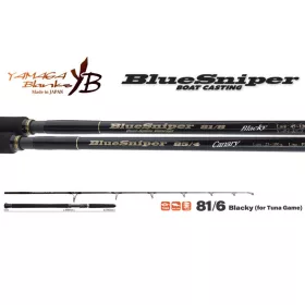   Yamaga Blanks Blue Sniper 81/6 Blacky Tuna 2,48m 30-110gr 2-dijelni štap za spinning