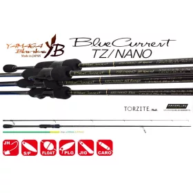  Yamaga Blanks Blue Current 85TZ Nano 2,57m 3-21gr Dvodijelni štap za spinning