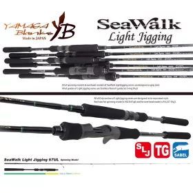   Yamaga Blanks Seawalk Light Jigging 67UL 2,01m 25gr 2-dijelni štap za spinning