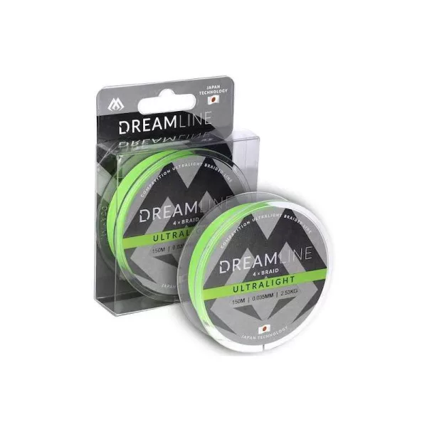 Mikado Dreamline Ultralight 0,035mm 150m Pletena glavna struna