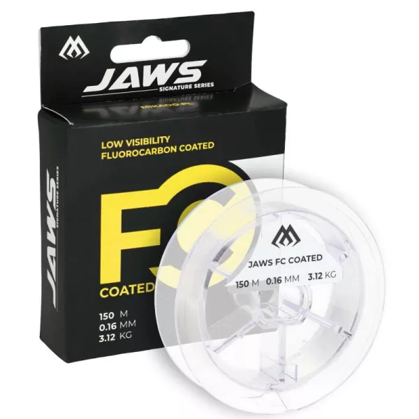 Mikado Jaws Fluorocarbon Coated 0,25mm 150m Monofilna Glavna Struna